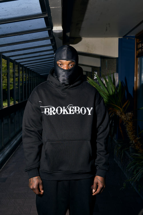 BROKEBOY BLACK -HOODIE