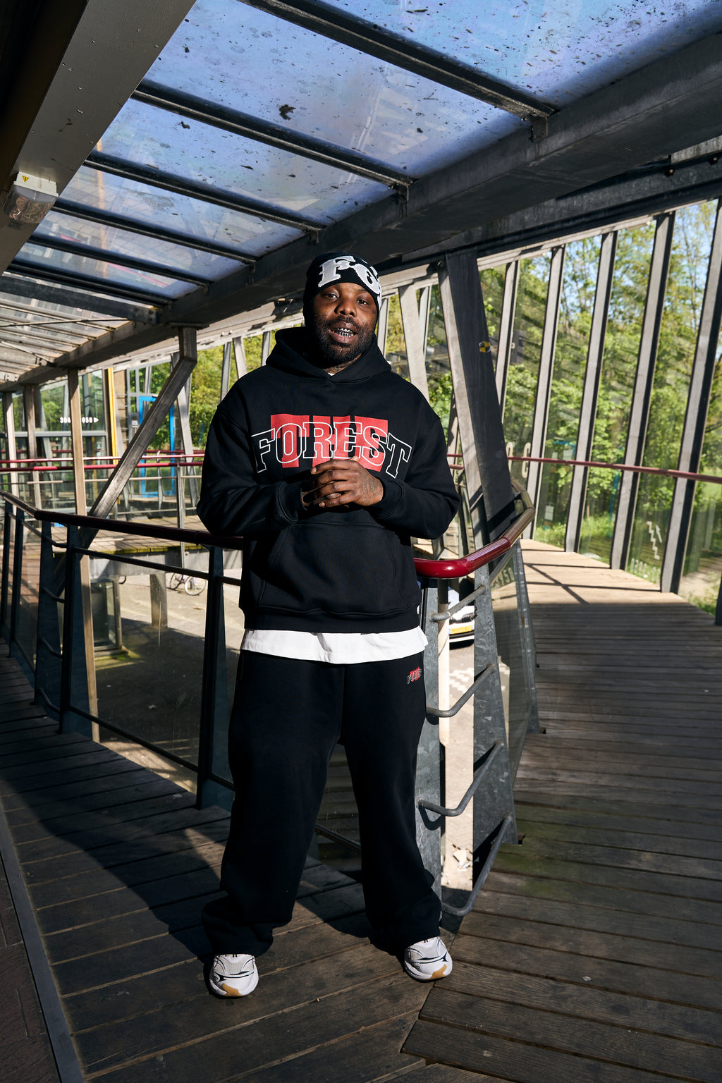 SUSAN BLACK TRACKSUIT